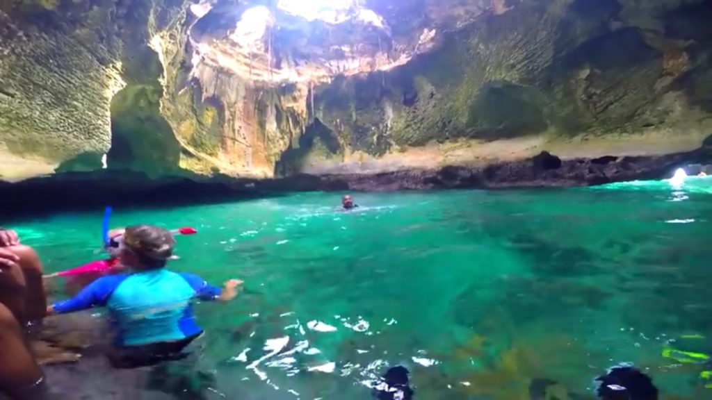 Thunderball Cave Thunderball Grotto From James Bond Movie located in Staniel Cay