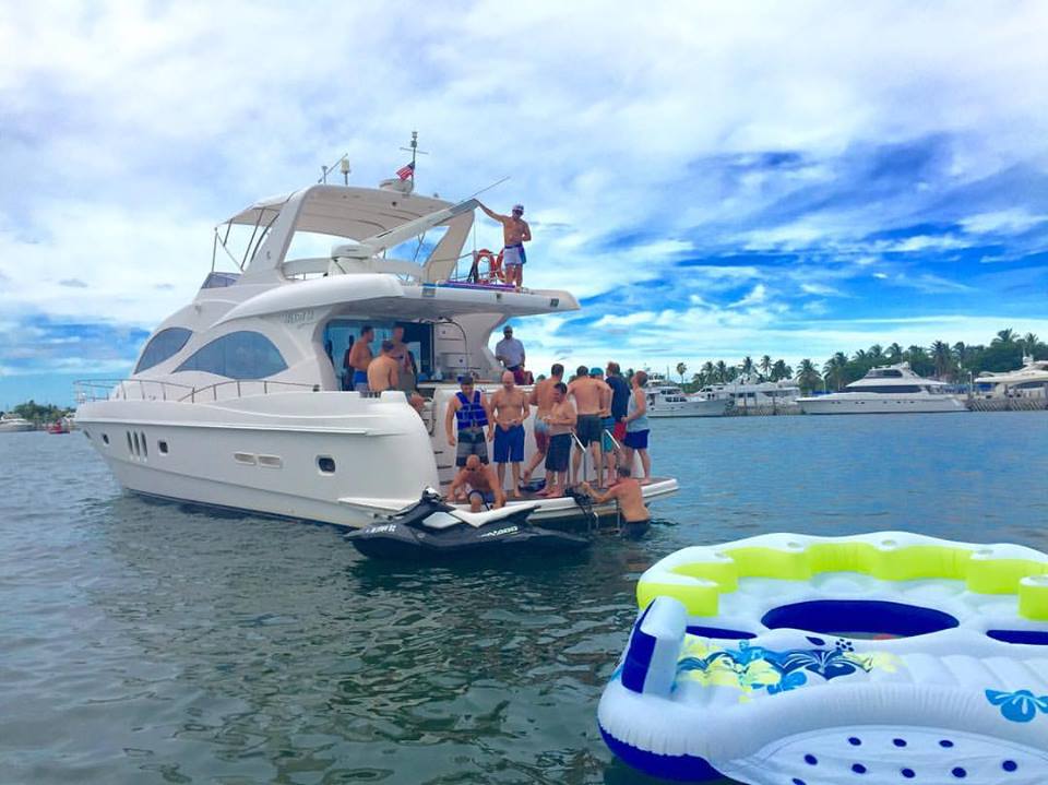 Yacht jetski fun miami