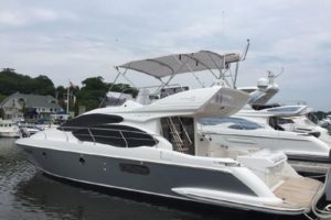 Luxury Yacht Rental Miami Flybridge