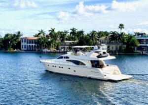 75' Ferreti South Florida Yacht Charter