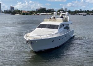 75' Ferreti South Florida Yacht Charters