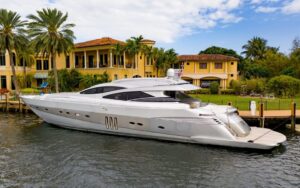 94' Pershing south florida yacht charter