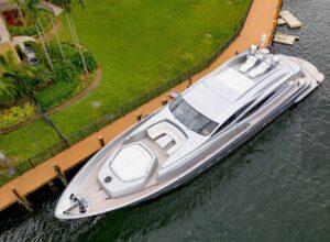 94' Pershing south florida yacht charters