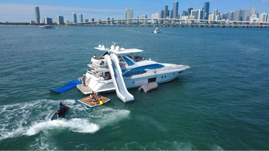 Haulover Luxury Yacht Rental 70 Azimut Charter